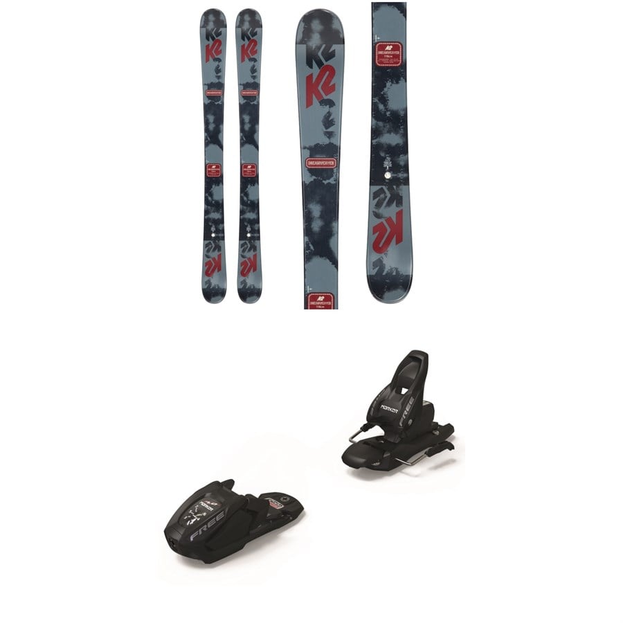 K2 Dreamweaver Skis + Marker Free 7 Ski Bindings - Kids' 2024