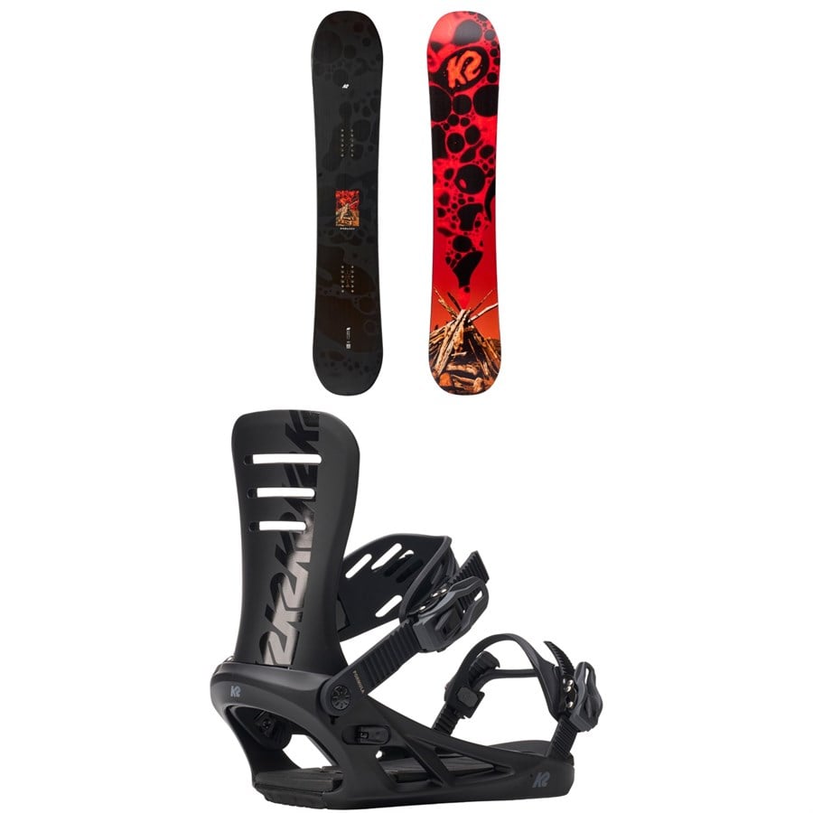 K2 Embassy Snowboard + Formula Snowboard Bindings 2026