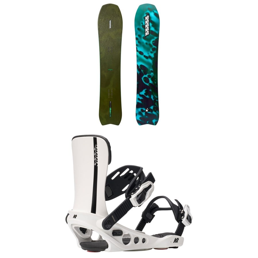 K2 Excavator Snowboard + Meridian Snowboard Bindings - Women's 2026