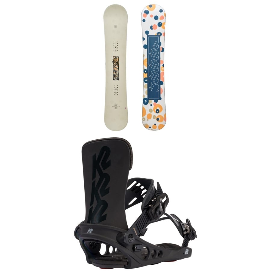 K2 First Lite Snowboard + Meridian Snowboard Bindings - Women's 2025