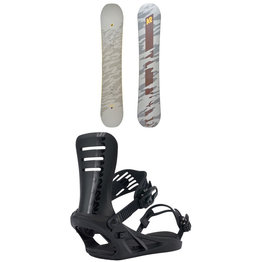 K2 Gateway Pop Snowboard + Formula Snowboard Bindings 2025