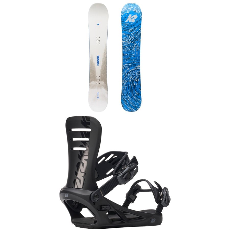 K2 Gateway Pop Snowboard + Formula Snowboard Bindings 2026