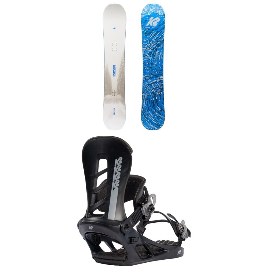 K2 Gateway Pop Snowboard + Sonic Snowboard Bindings 2026