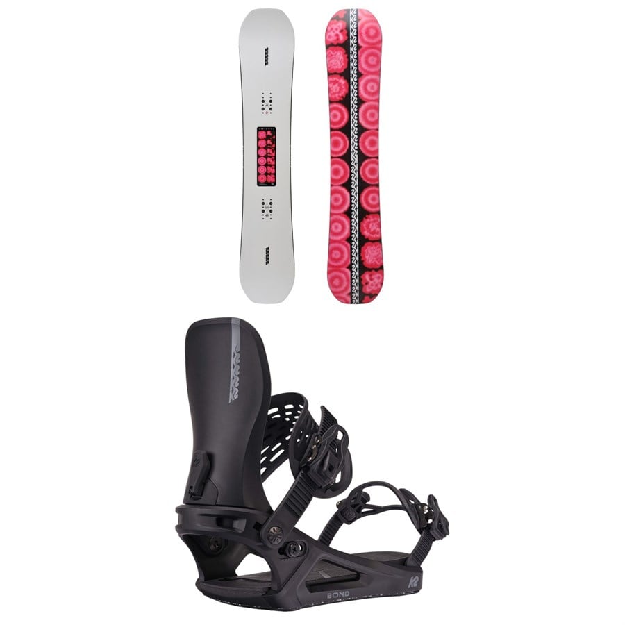K2 Hypnotist Snowboard + Bond Snowboard Bindings 2025