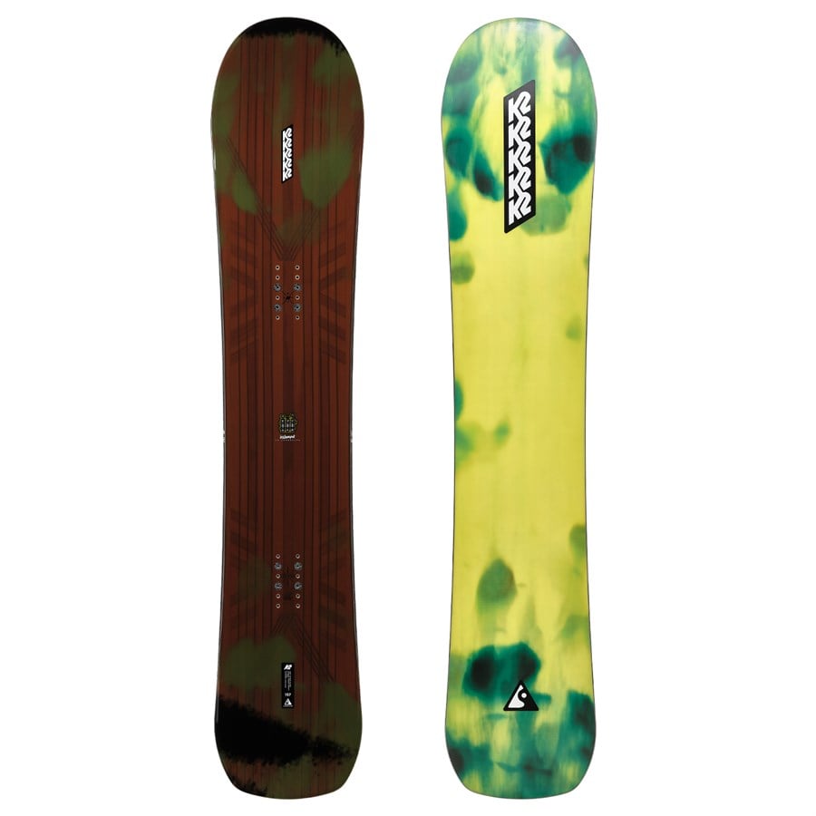 K2 Instrument Snowboard + Program Snowboard Bindings 2025