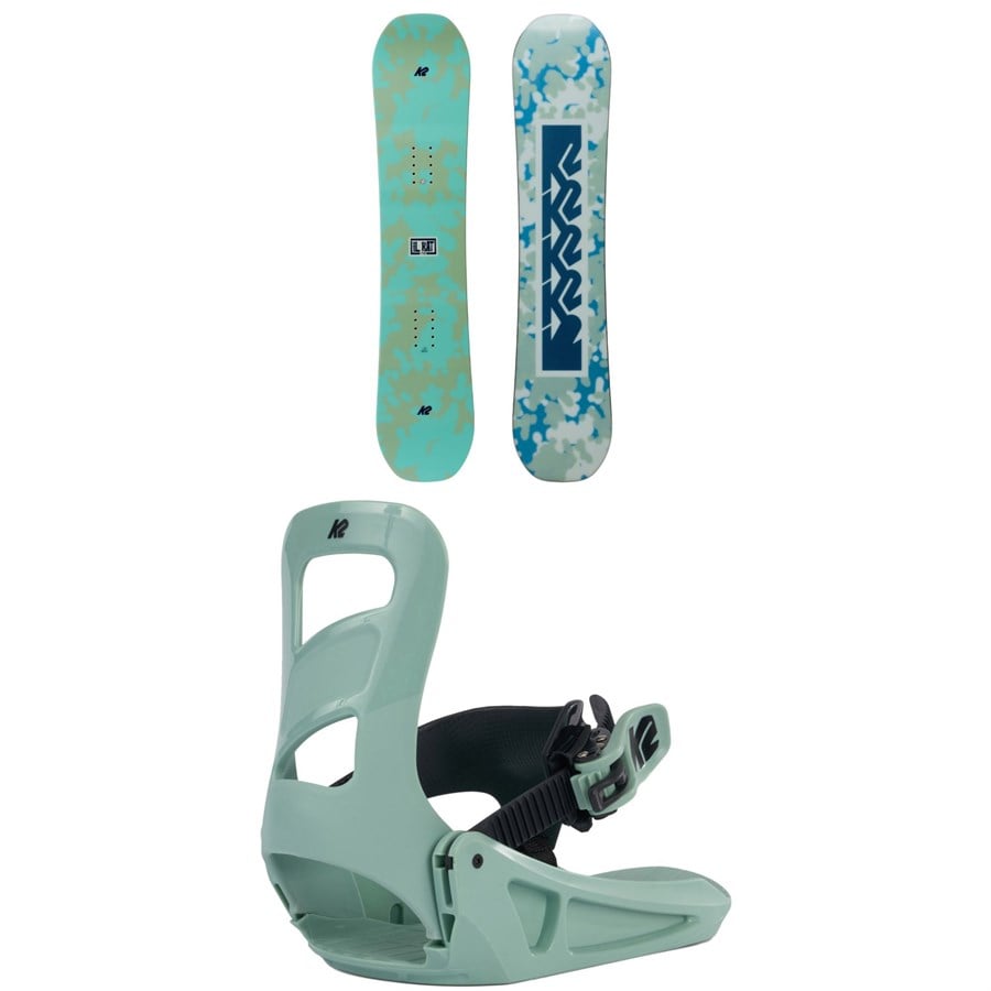 K2 Lil Kat Snowboard + Lil Kat Snowboard Bindings - Kids' 2025
