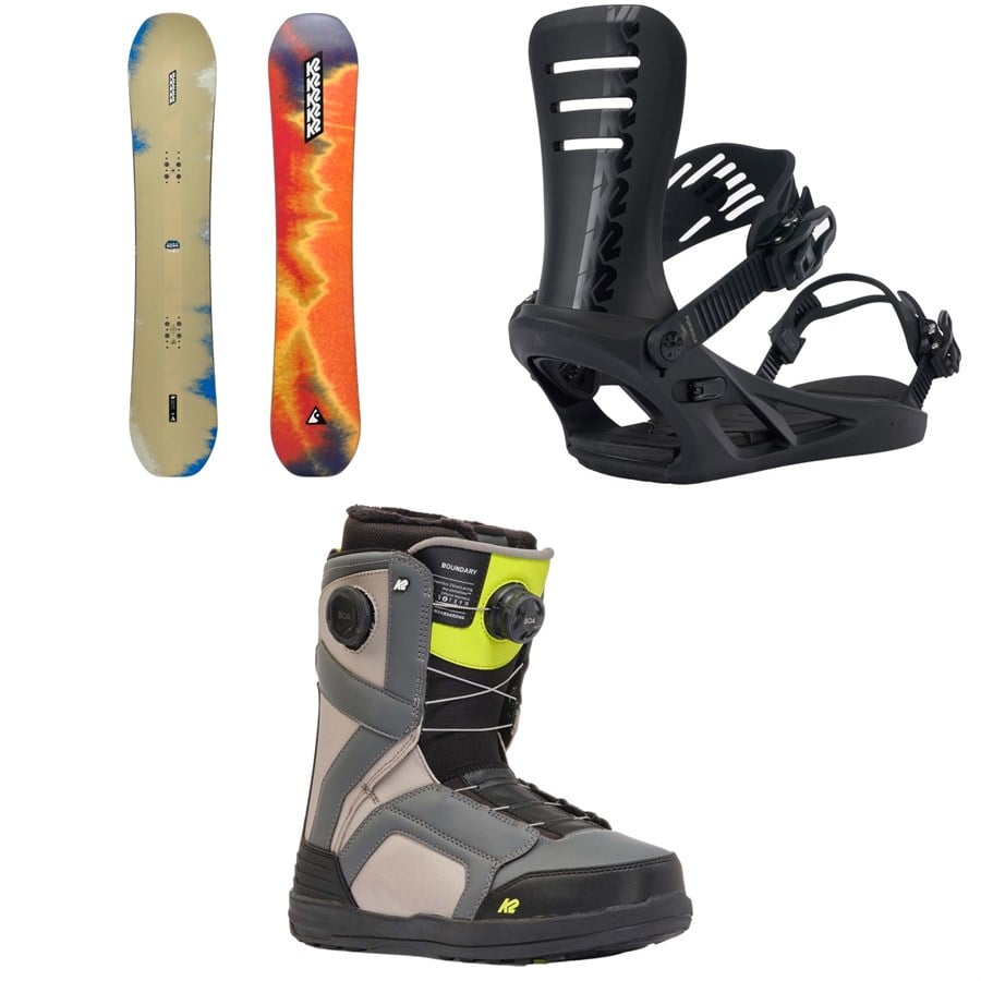 K2 Manifest Japan Snowboard + Formula Snowboard Bindings + Boundary Snowboard Boots 2025