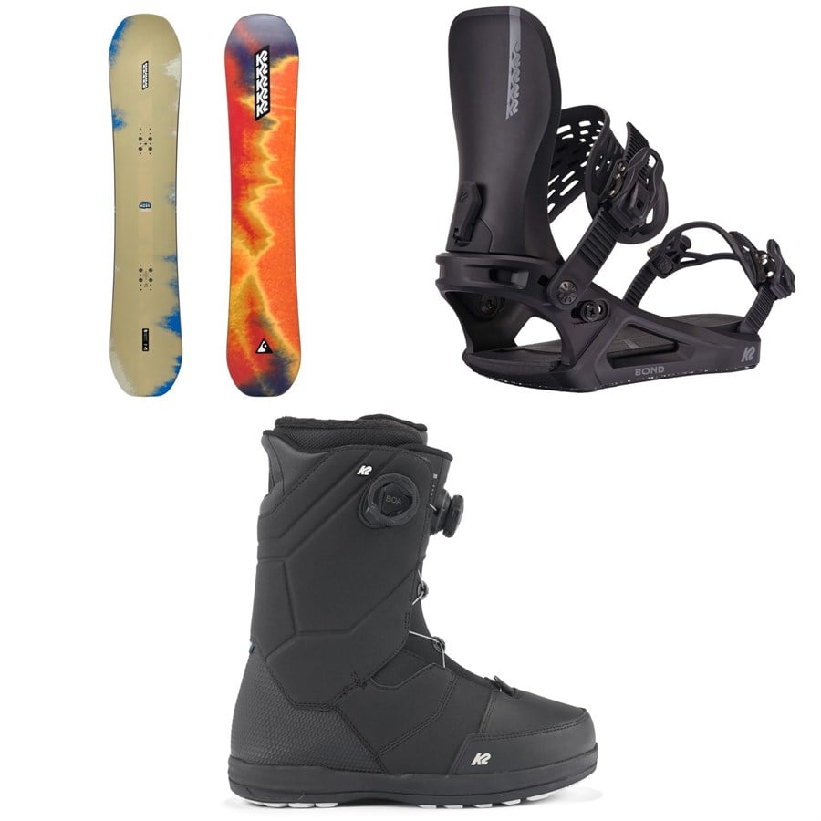 K2 Manifest Snowboard + Bond Snowboard Bindings + Maysis Snowboard Boots 2025