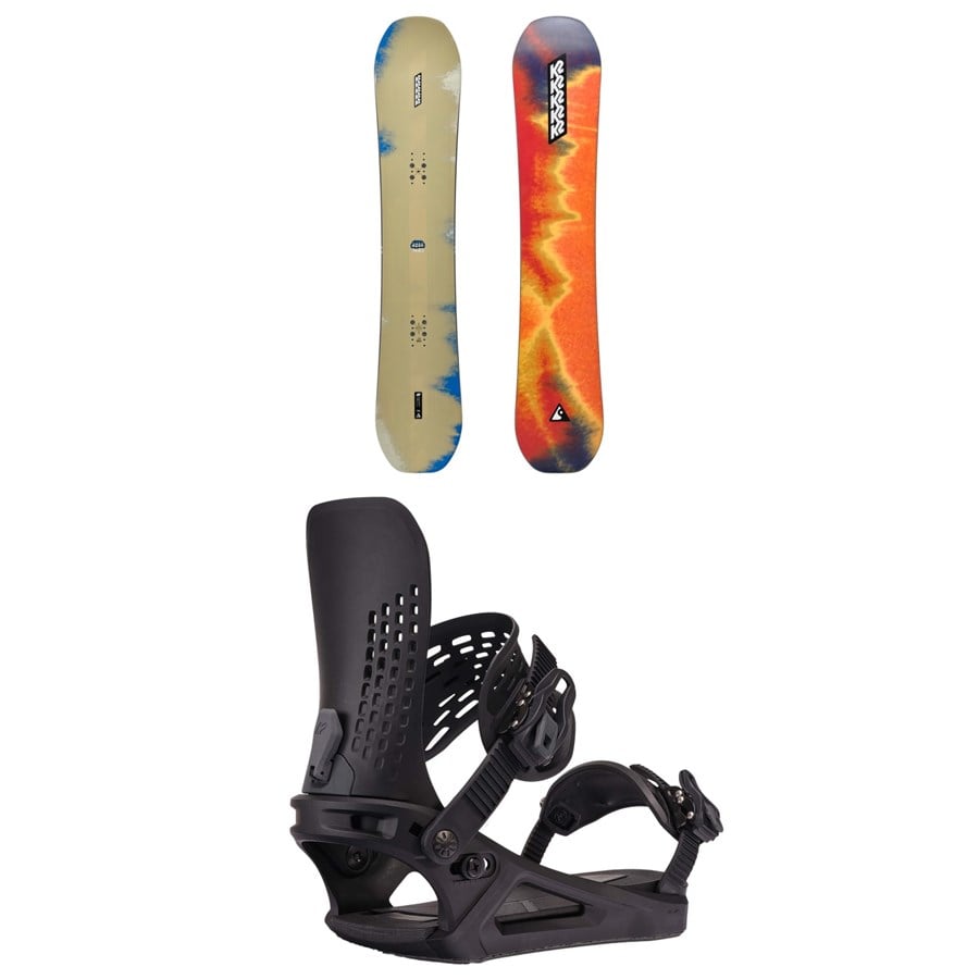 K2 Manifest Snowboard + Edition Snowboard Bindings 2025