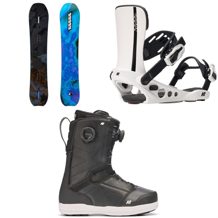 K2 Passport Snowboard + Meridian Snowboard Bindings + Trance Snowboard Boots - Women's 2026