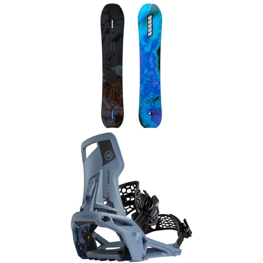 K2 Passport Snowboard + Nidecker OG Supermatic Snowboard Bindings 2026