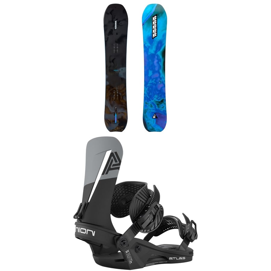 K2 Passport Snowboard + Union Atlas Snowboard Bindings 2026