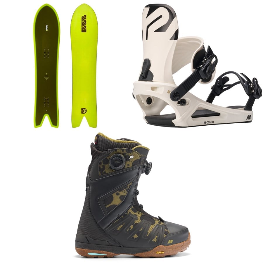 K2 Special Effects Snowboard + Bond Snowboard Bindings + Holgate Snowboard Boots 2026