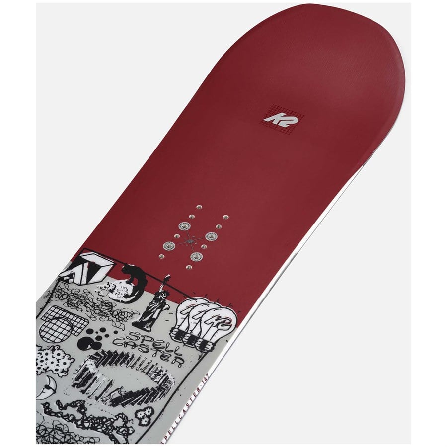 K2 Spellcaster Snowboard + Meridian Snowboard Bindings - Women's 2025