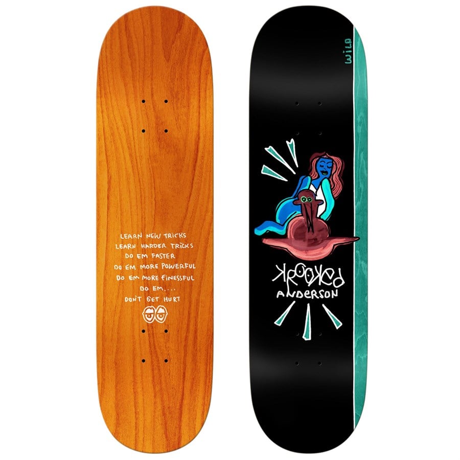 Krooked Manderson Sea Bird 8.38 Skateboard Deck