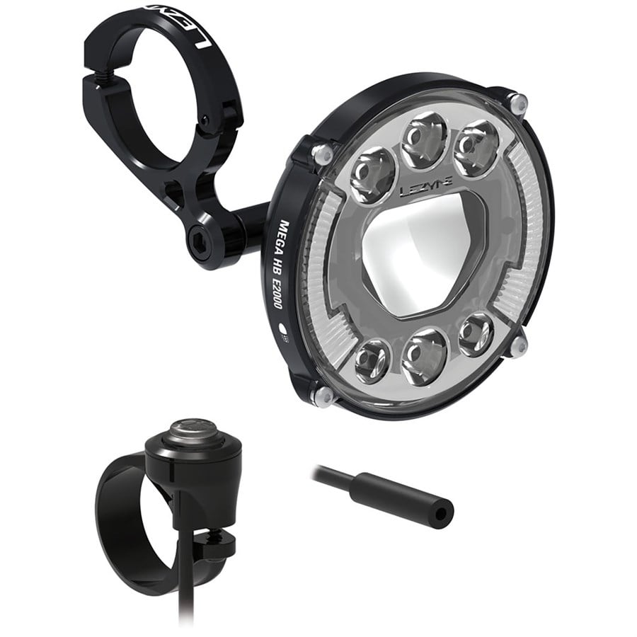 Lezyne E-Bike Mega HB StVZO E2000 Front Bike Light