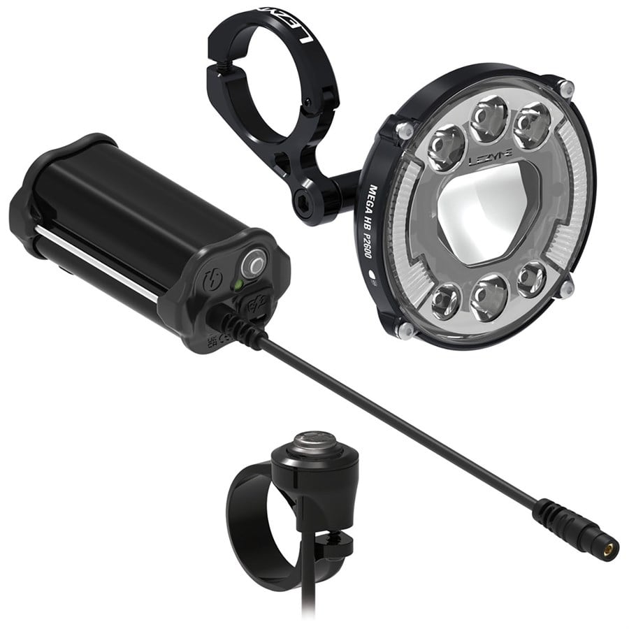 Lezyne Mega HB StVZO P2600 / Power Pack XL Loaded Front Bike Light