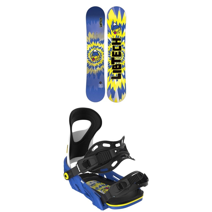 Lib Tech Banana Blaster BTX Snowboard + Bent Metal BMX Snowboard Bindings - Kids' 2026