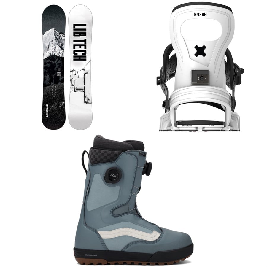 Lib Tech Cold Brew C2 Snowboard + Bent Metal Joint Snowboard Bindings + Vans Aura Pro Snowboard Boots 2026