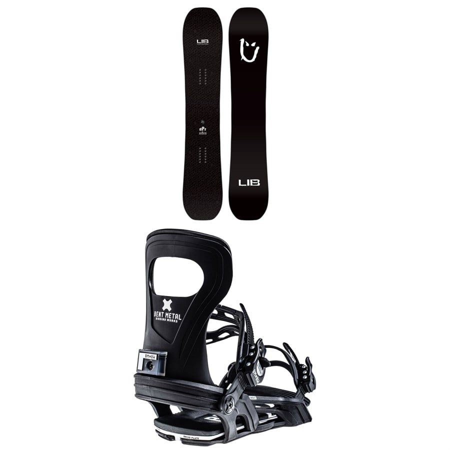 Lib Tech DPr Snowboard + Bent Metal Bolt Snowboard Bindings 2026