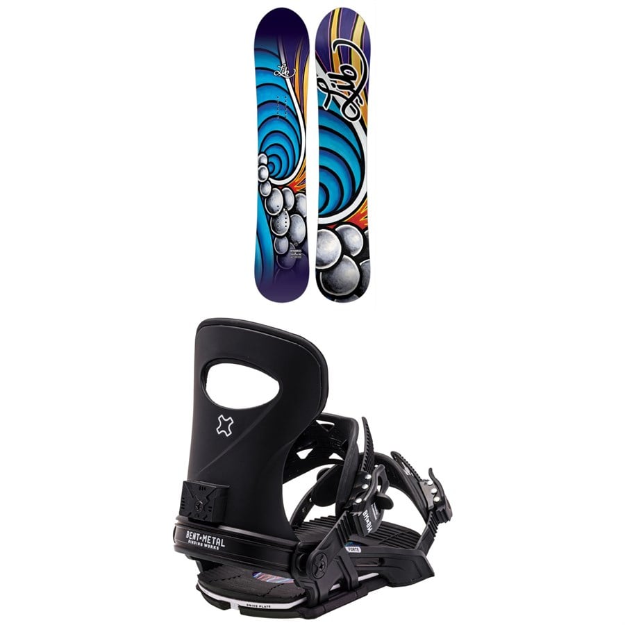 Lib Tech Dynamiss C3 Snowboard + Bent Metal Forte Snowboard Bindings - Women's 2024