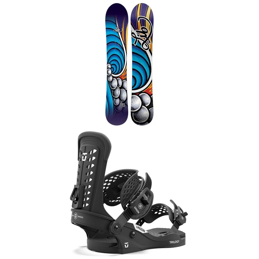 Lib Tech Dynamiss C3 Snowboard + Union Trilogy Classic Snowboard Bindings - Women's