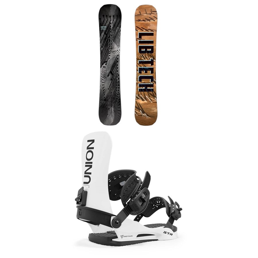 Lib Tech Legitimizer C3 Snowboard + Union STR Snowboard Bindings 2025
