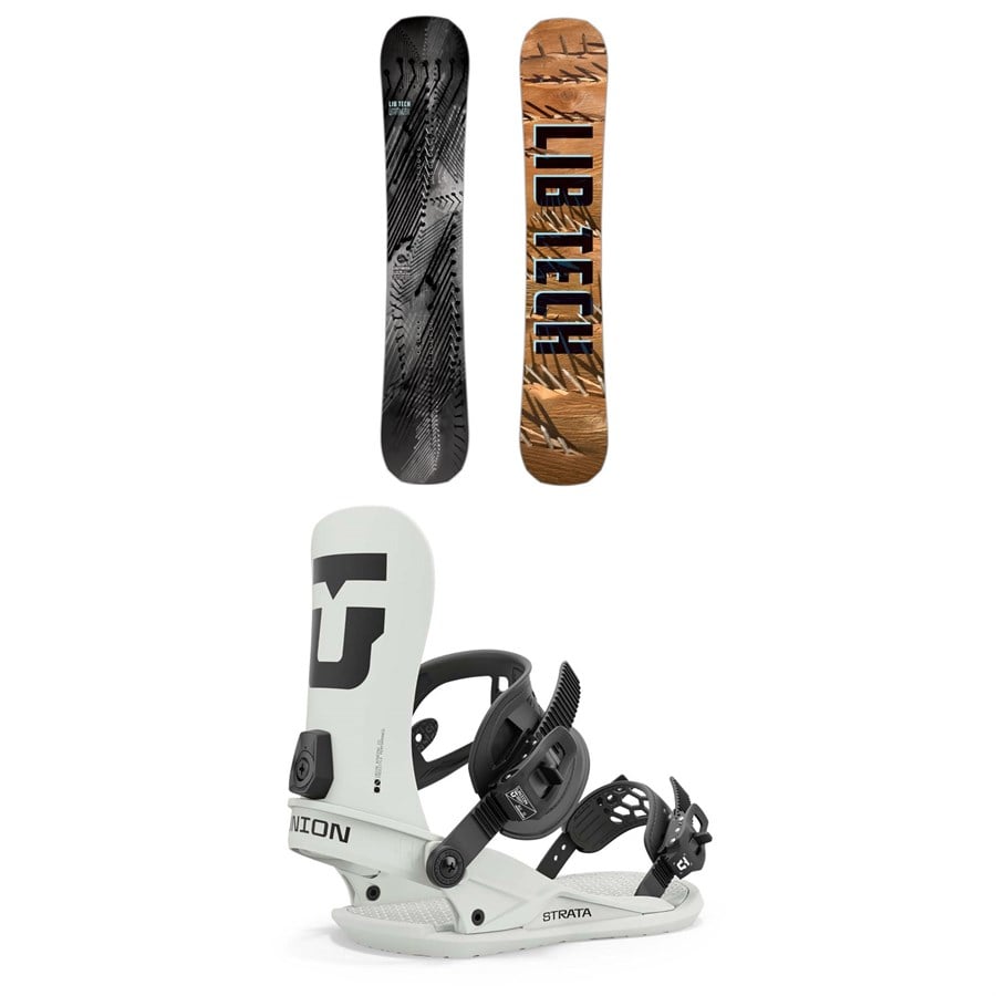 Lib Tech Legitimizer C3 Snowboard + Union Strata Snowboard Bindings 2025