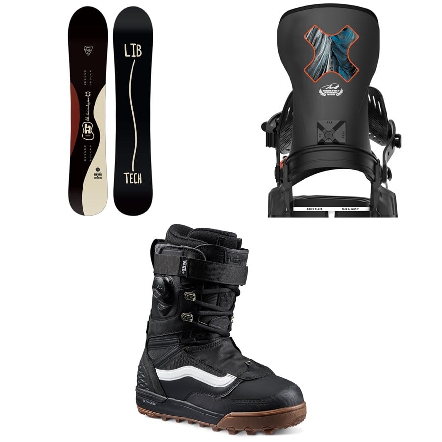 Lib Tech Lib Rig C3 Snowboard + Bent Metal Transfer Snowboard Bindings + Vans Infuse Snowboard Boots 2026