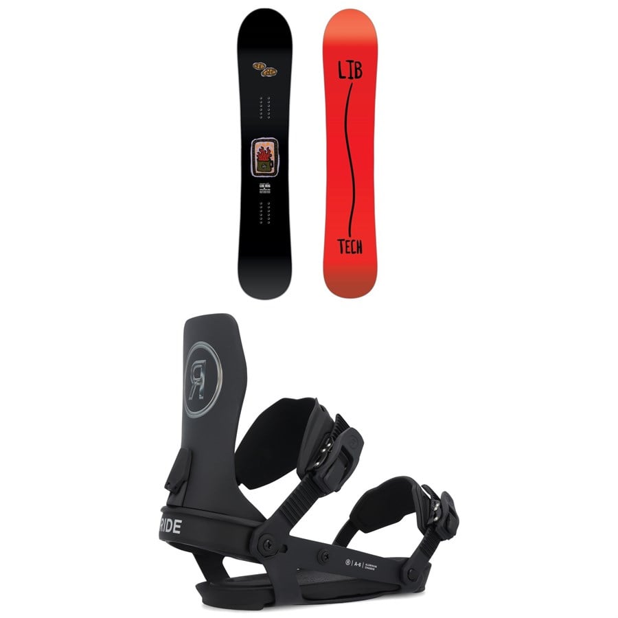 Lib Tech Lib Rig C3 Snowboard + Ride A-6 Snowboard Bindings 2025