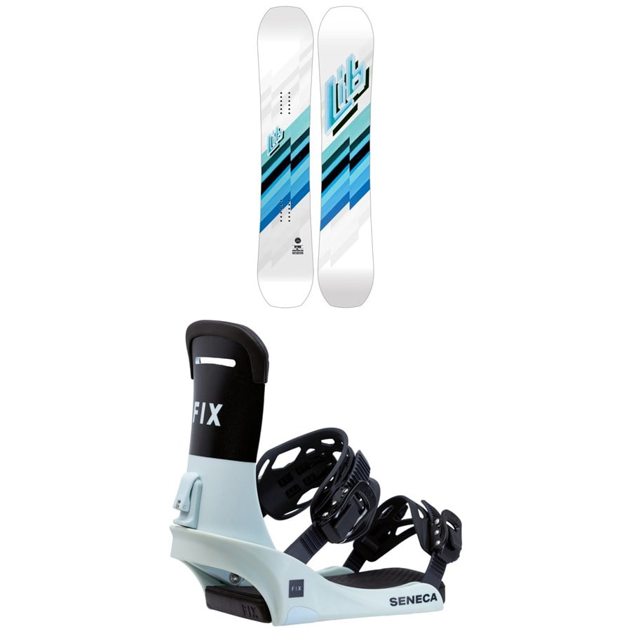 Lib Tech Ryme C3 Snowboard + Fix Seneca Snowboard Bindings - Women's 2024
