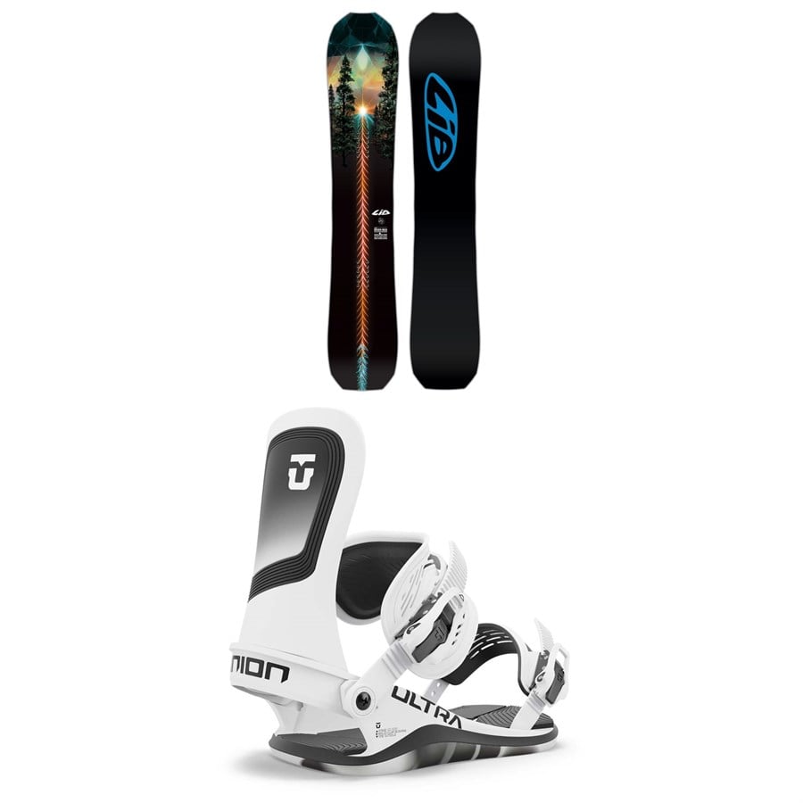 Lib Tech T. Rice Golden Orca Snowboard + Union Ultra Snowboard Bindings 2025