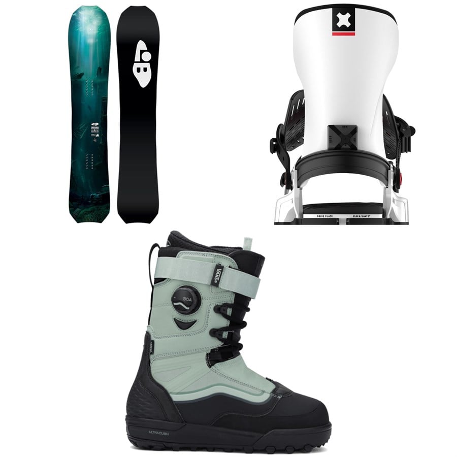 Lib Tech T. Rice Orca Snowboard + Bent Metal Transfer Snowboard Bindings + Vans Infuse Snowboard Boots 2026