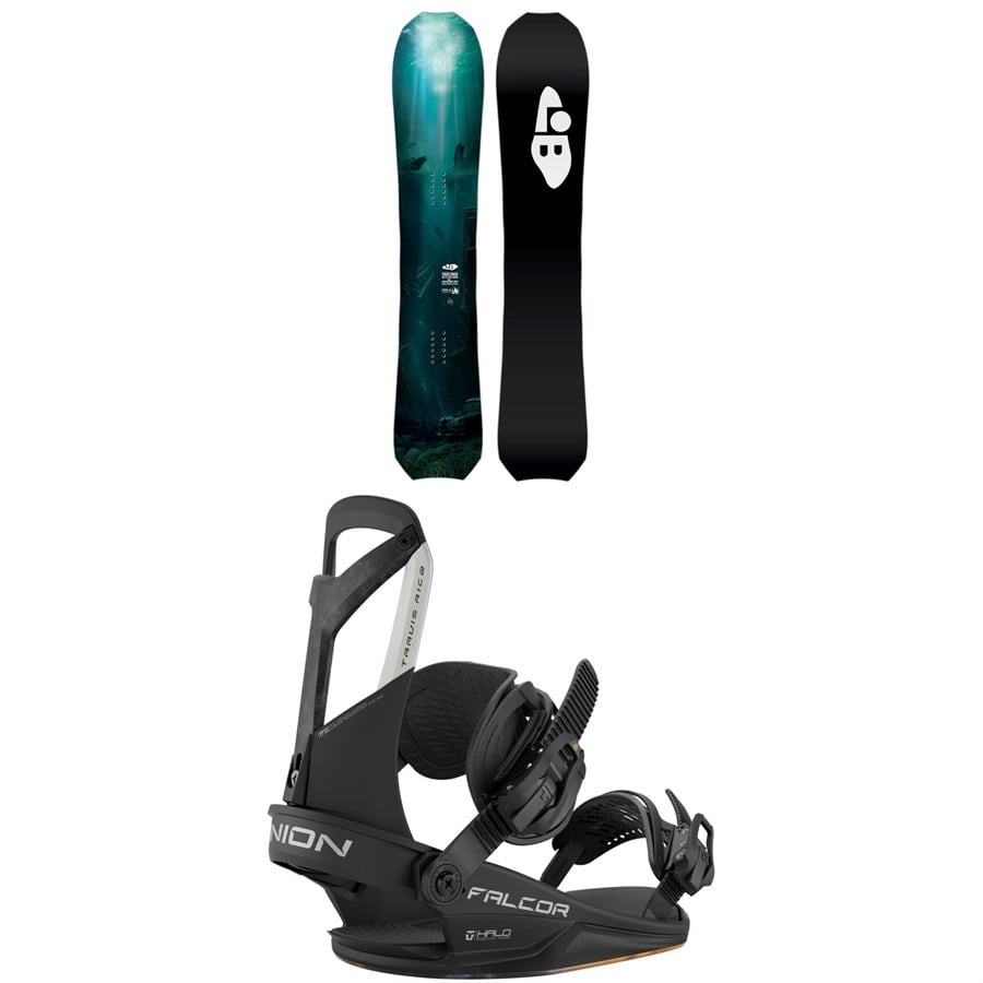 Lib Tech T. Rice Orca Snowboard + Union Falcor Snowboard Bindings 2026