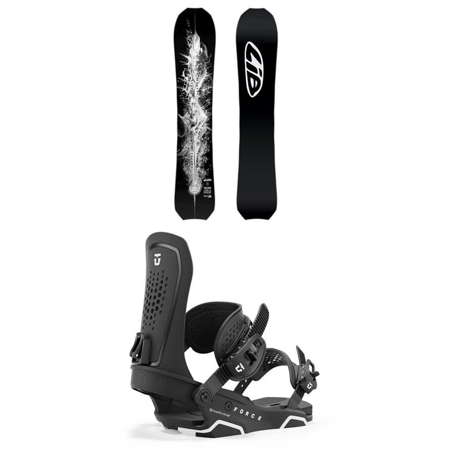 Lib Tech T. Rice Orca Snowboard + Union Force Snowboard Bindings 2025