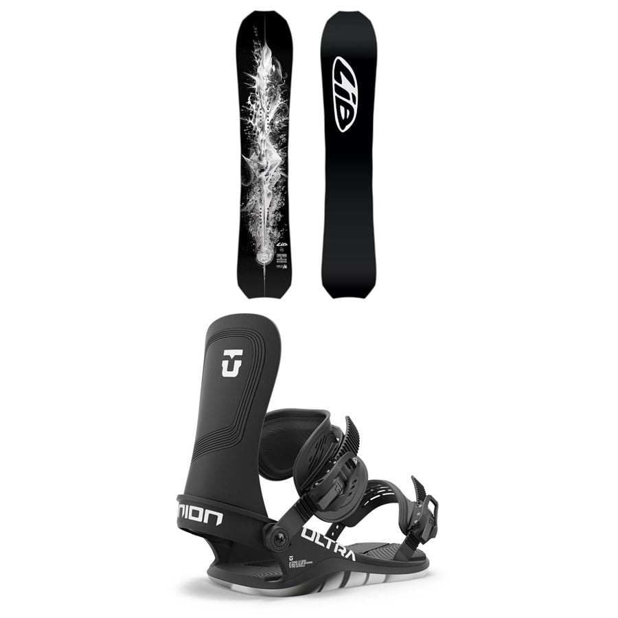 Lib Tech T. Rice Orca Snowboard + Union Ultra Snowboard Bindings 2025
