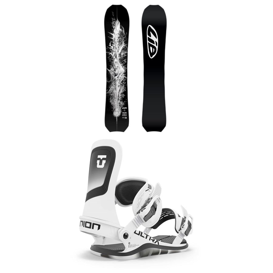 Lib Tech T. Rice Orca Snowboard + Union Ultra Snowboard Bindings - Women's 2025