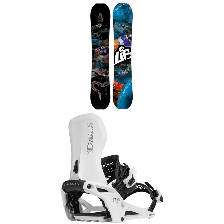 Lib Tech T. Rice Pro Snowboard + Nidecker LT Supermatic Snowboard Bindings 2026