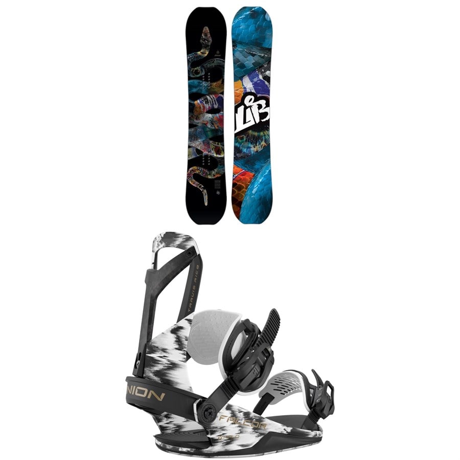 Lib Tech T. Rice Pro Snowboard + Union Falcor Snowboard Bindings 2026