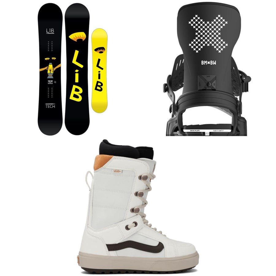 Lib Tech Two Time C3 Snowboard + Bent Metal Stylist Snowboard Bindings + Vans Hi Standard OG Snowboard Boots - Women's 2026