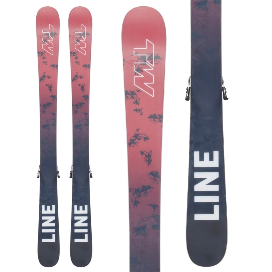 Line Skis Wallisch Shorty Skis + FDT 4.5 Bindings - Kids' 2025