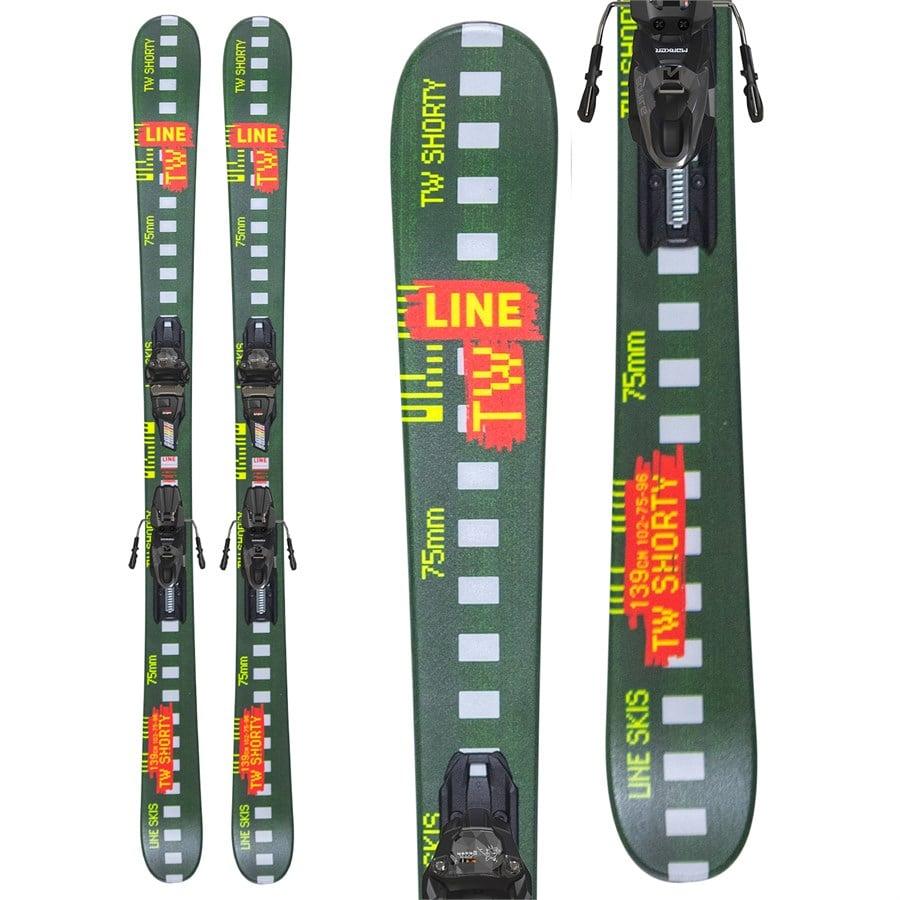 Line Skis Wallisch Shorty Skis + FDT 7.0 Bindings - Kids' 2026