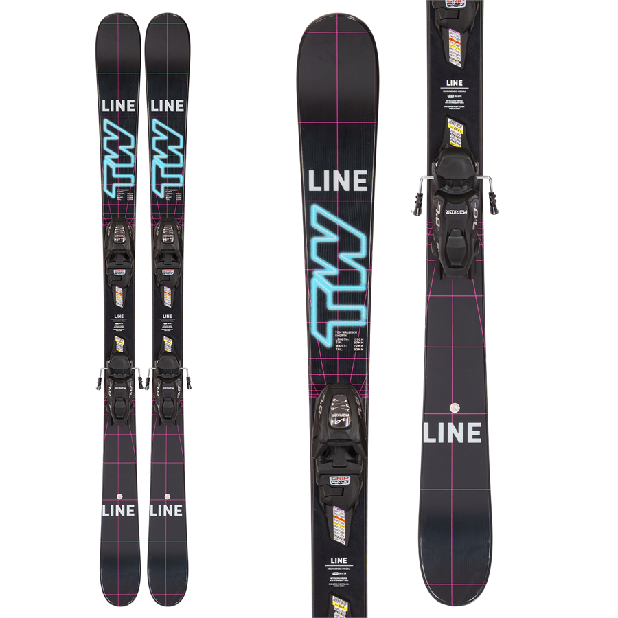 Line Skis Wallisch Shorty Skis + FTD 7.0 Bindings - Boys' 2023