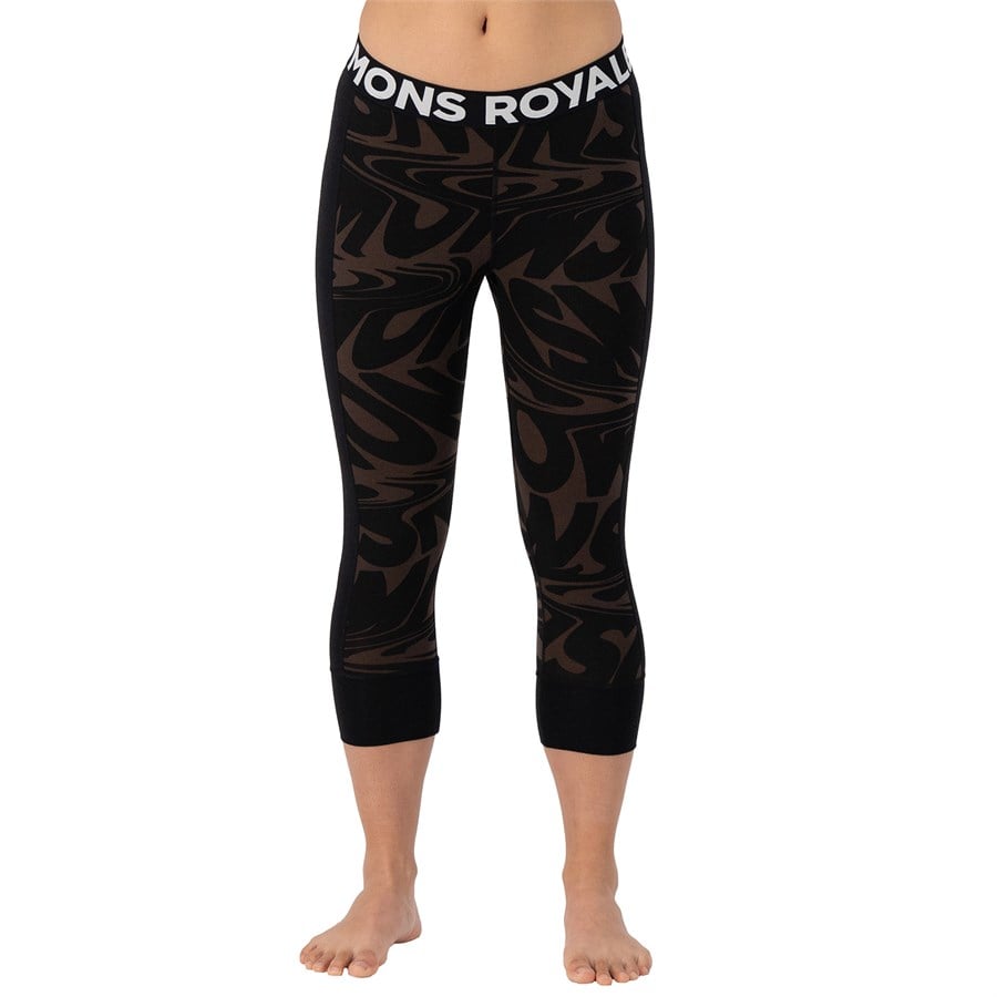 Mons Royale MONS ROYALE Cascade Merino Flex 200 3/4 Leggings - Women's