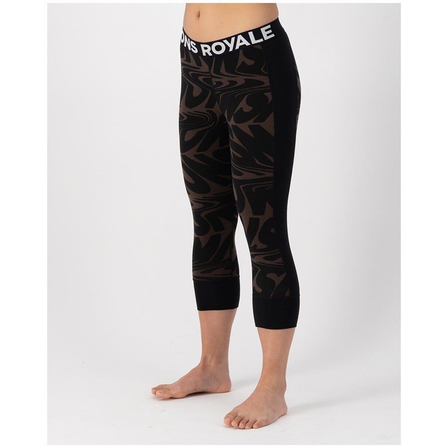 Mons Royale MONS ROYALE Cascade Merino Flex 200 3/4 Leggings - Women's