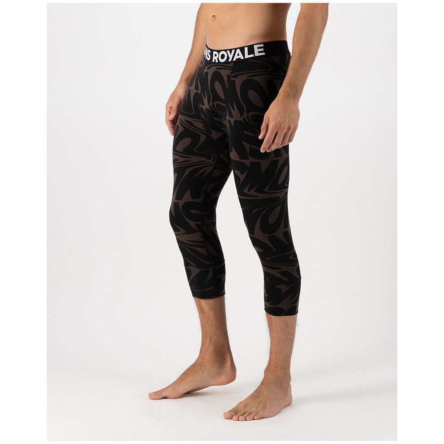 Mons Royale MONS ROYALE Cascade Merino Flex 200 3/4 Leggings - Men's