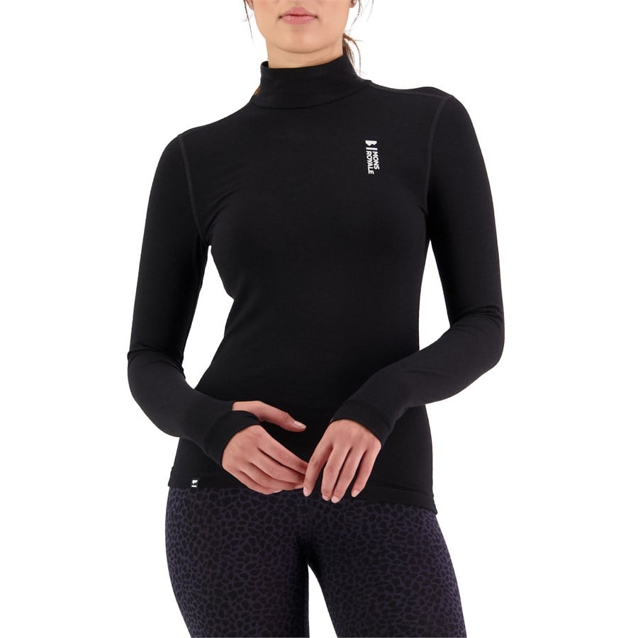 Mons Royale MONS ROYALE Cascade Mock Neck Top + Leggings - Women's 2023