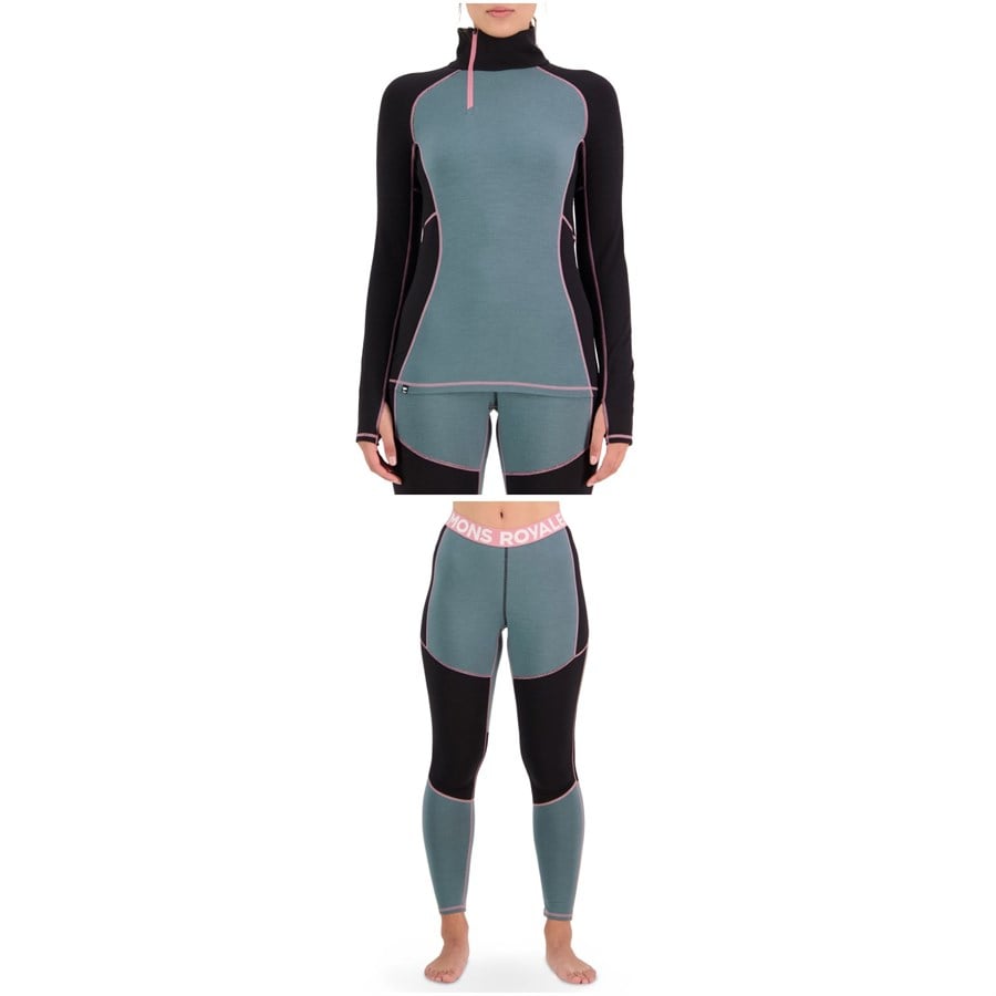 Mons Royale MONS ROYALE Olympus Half Zip Top + Leggings - Women's 2023