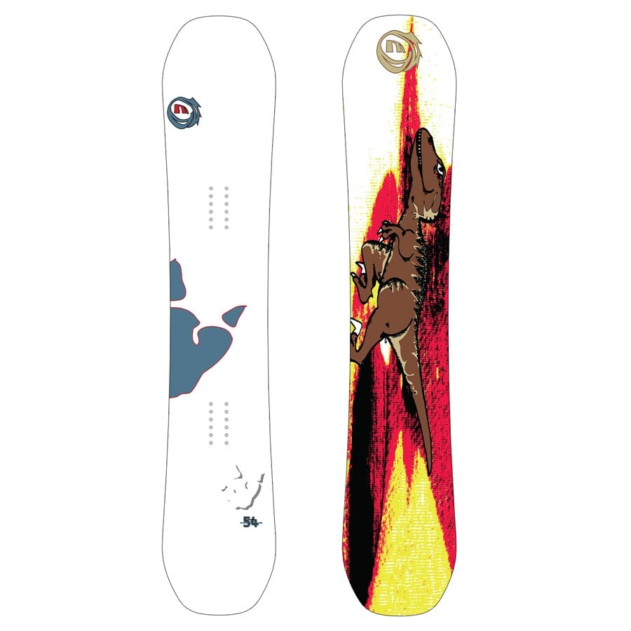 Morrow Todd Richards Dinosaur LTD Snowboard + K2 Bond Snowboard Bindings 2025