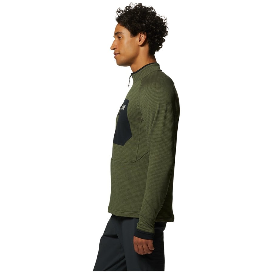 Mountain Hardwear Polartec® Power Grid™ Half Zip Jacket - Men's